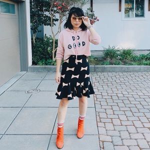 Eva Franco Bow Skirt (size 4)